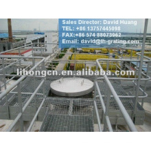 galvanized platform grating